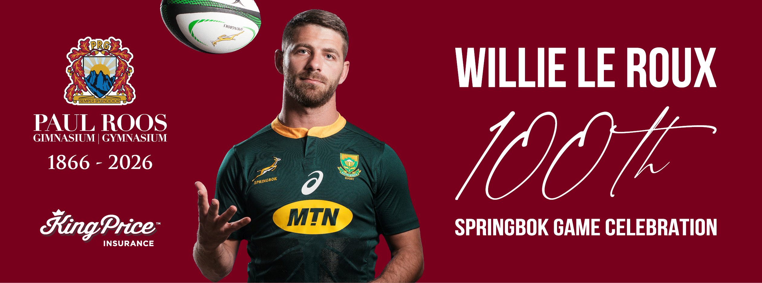 Willie le Roux Centurion Function 2026