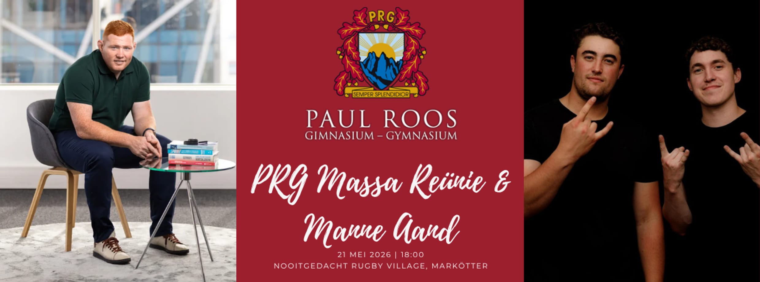 PRG Massa Reünie & Manne Aand 2026