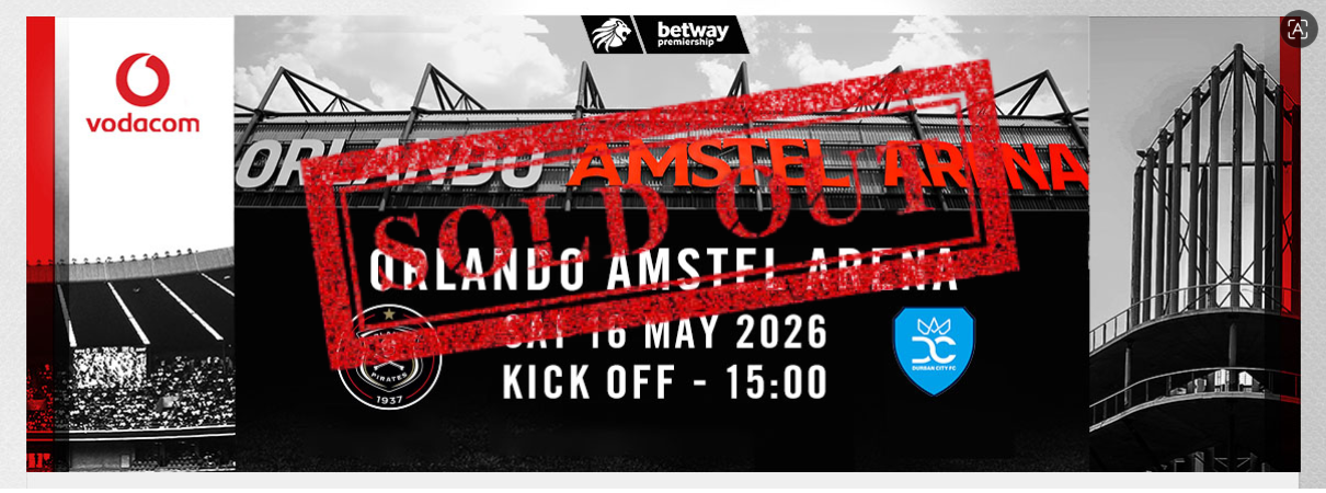 Orlando Pirates FC vs Durban City FC