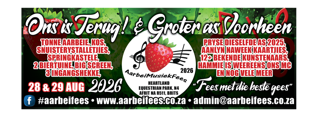 Aarbei Musiekfees VRY